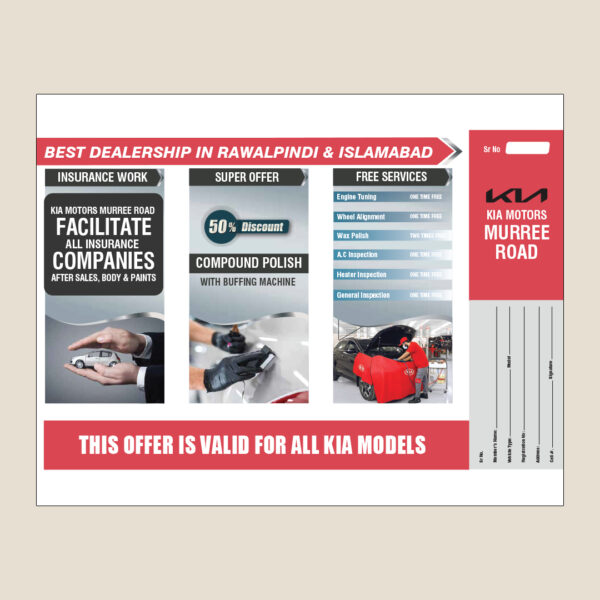 Kia Murree Road (Discount Card) - Image 3
