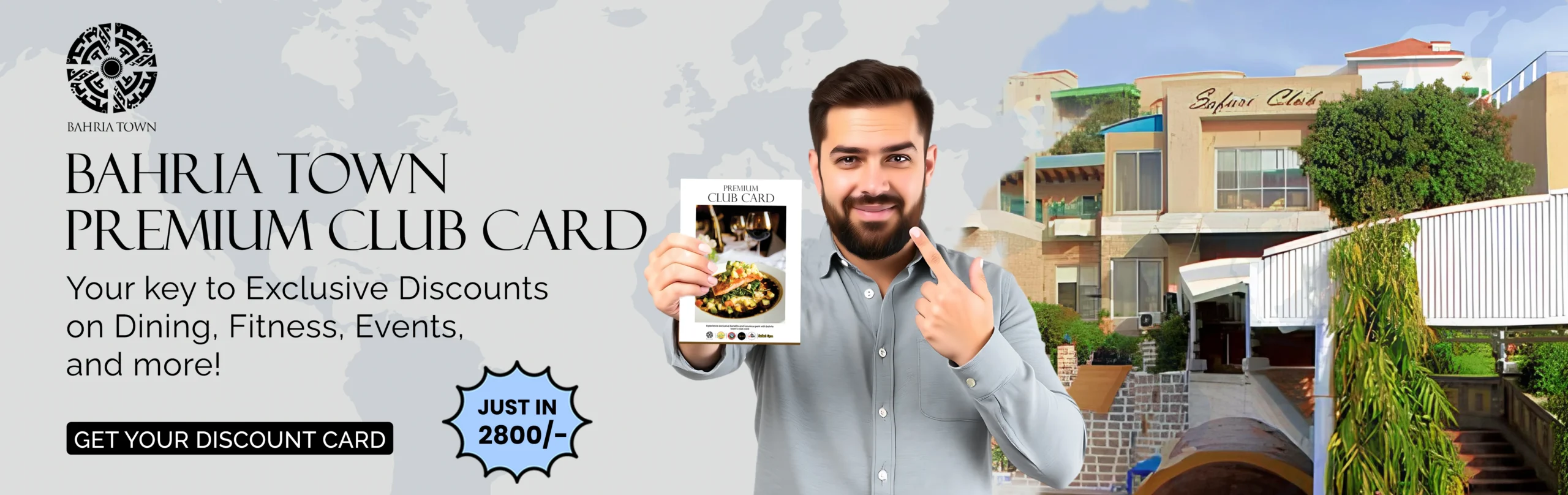 Bahria Town Discount card