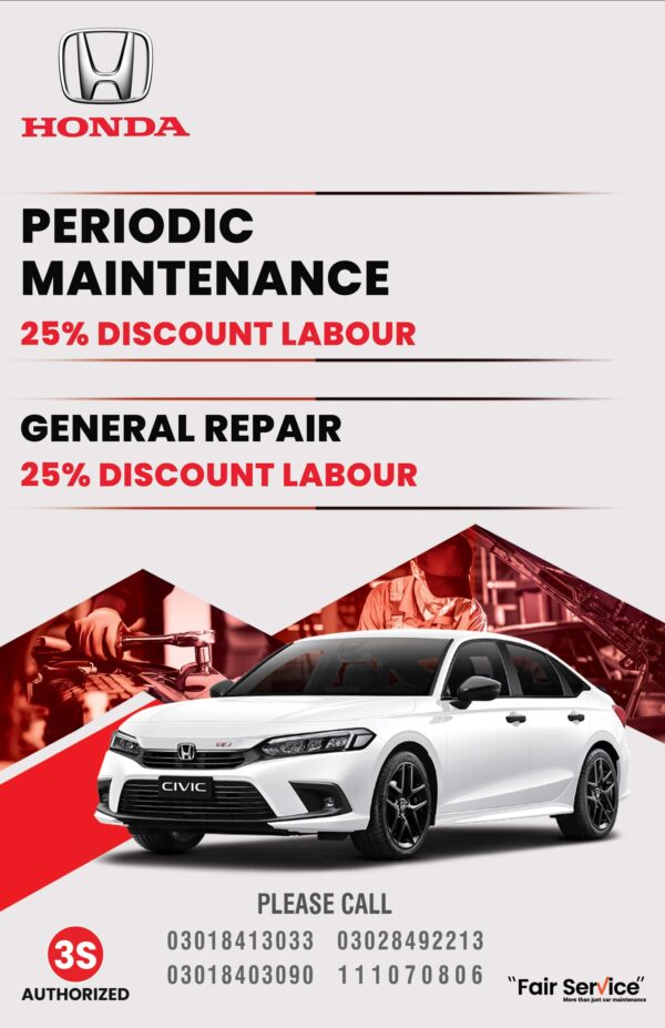 Honda Township Discount Card - Image 2