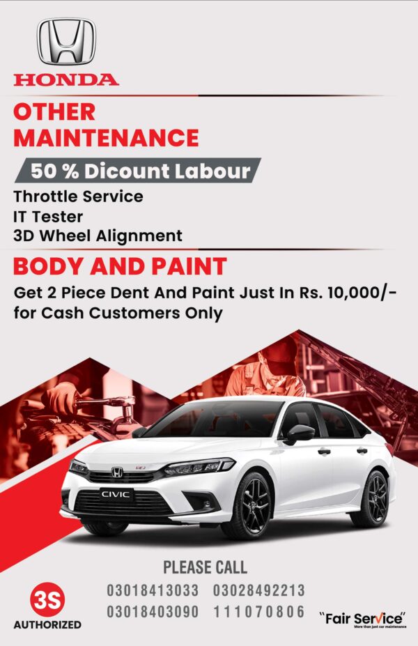 Honda Township Discount Card - Image 3